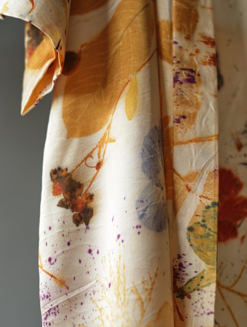 Estampación con tintes naturales & cerámica