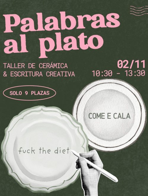 Palabras al plato: cerámica y escritura creativa